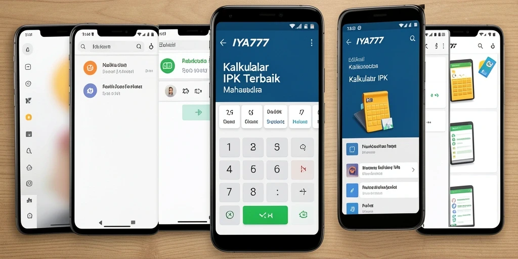 Tampilan antarmuka pengguna IYA777 yang intuitif dan informatif.