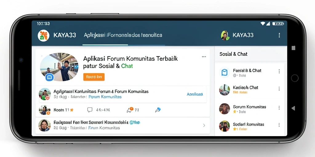 Antarmuka menarik KAYA33 untuk diskusi komunitas.