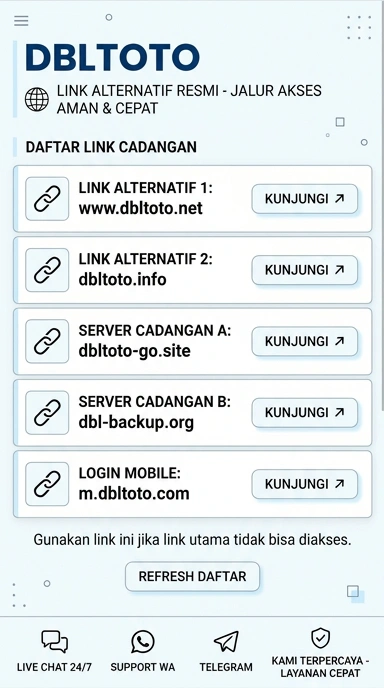 Link Alternatif Dbltoto untuk Pengguna Android